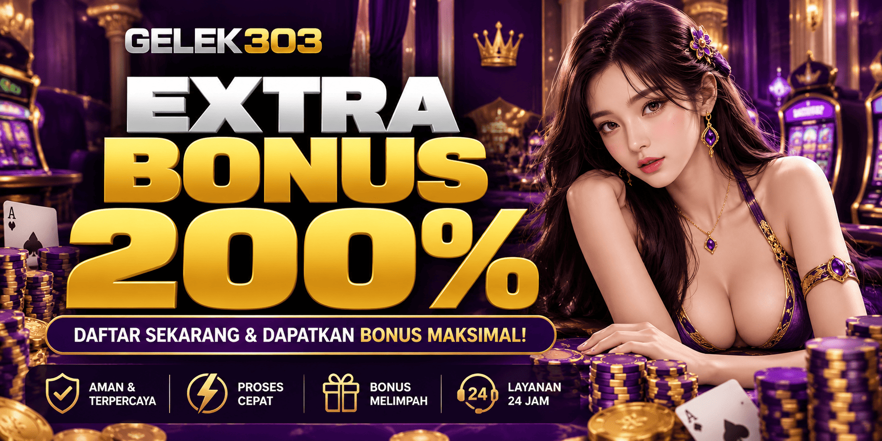 EXTRA BONUS 200%